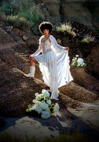 Model on side of rocks #2